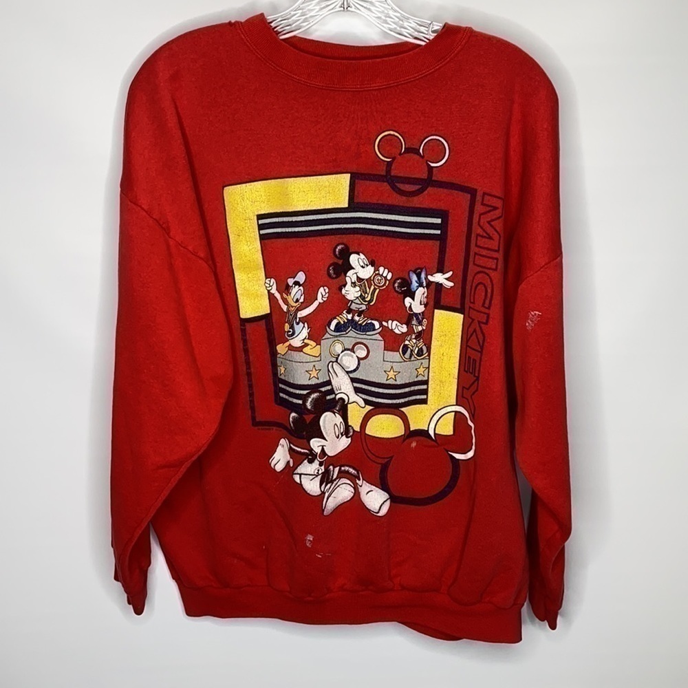 Mickey Unlimited Vintage Olympic Sweatshirt XL